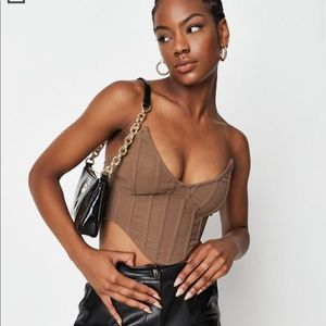 MISSGUIDED High Bust Point Corset